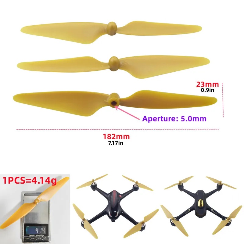 Eachine Drone E58 - ใบพัดกันกระแทก 4 ชิ้น CW CCW สำหรับ