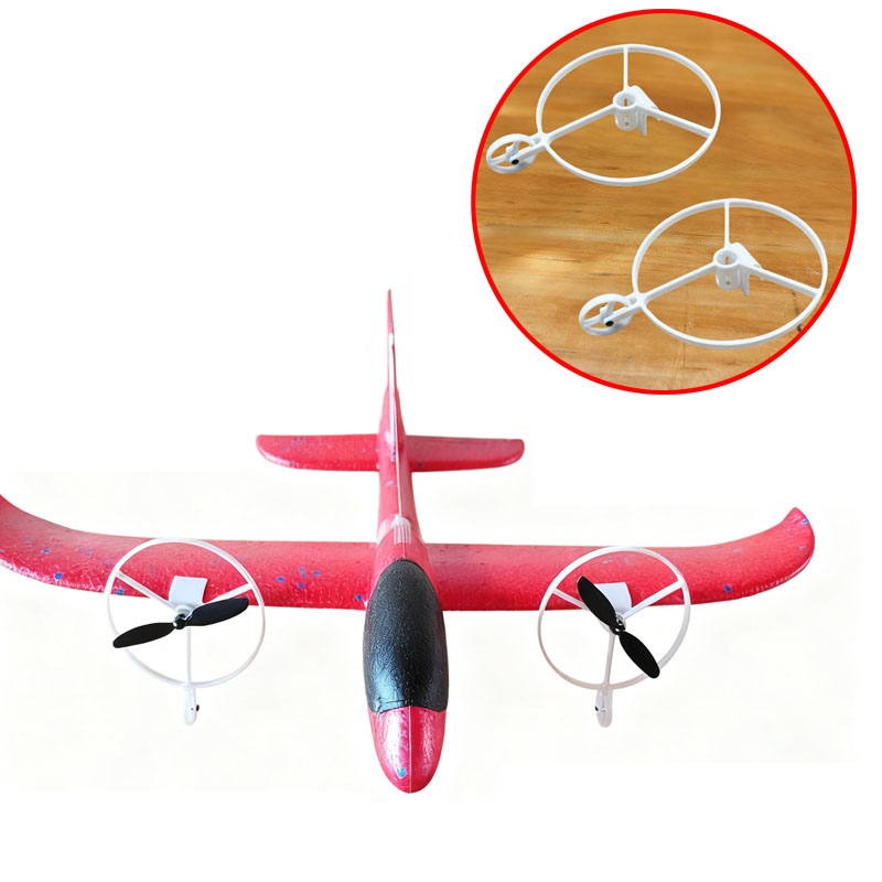 Drone Kit Build Yourself - ชุดอุปกรณ์ติดตั้งมอเตอร์ไร้แกน 8520 1 คู่ พร้อมขาตั้ง ตัวป้องกันใบพัด