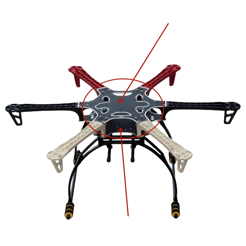 ชุดโครงสร้างควอดคอปเตอร์/เฮกซา - Drone Kit Hexacopter บทวิจารณ์และราคา