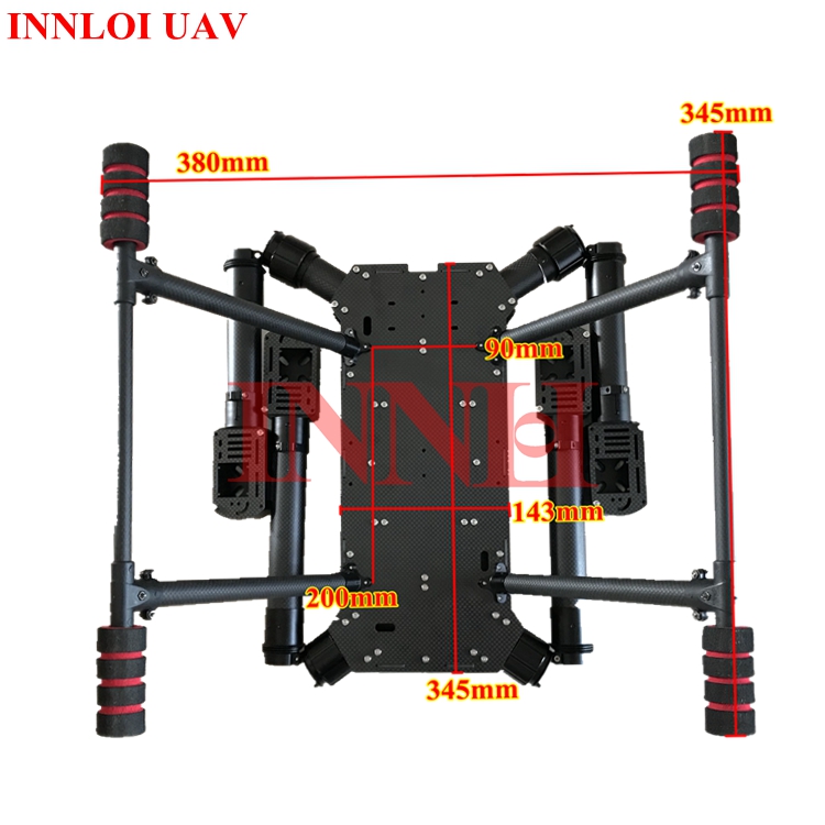 XAERO DIY H4 860 มม. ชุดโครงพั - Drone Kit Hexacopter บทวิจารณ์และราคา